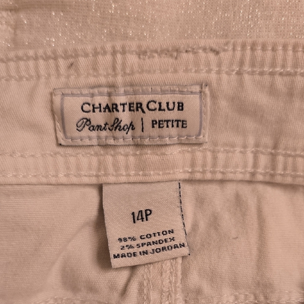 Style & Co. Women's Shorts - White, Pink, Green, Orange 1 Charter Club - Picture 5 of 11
